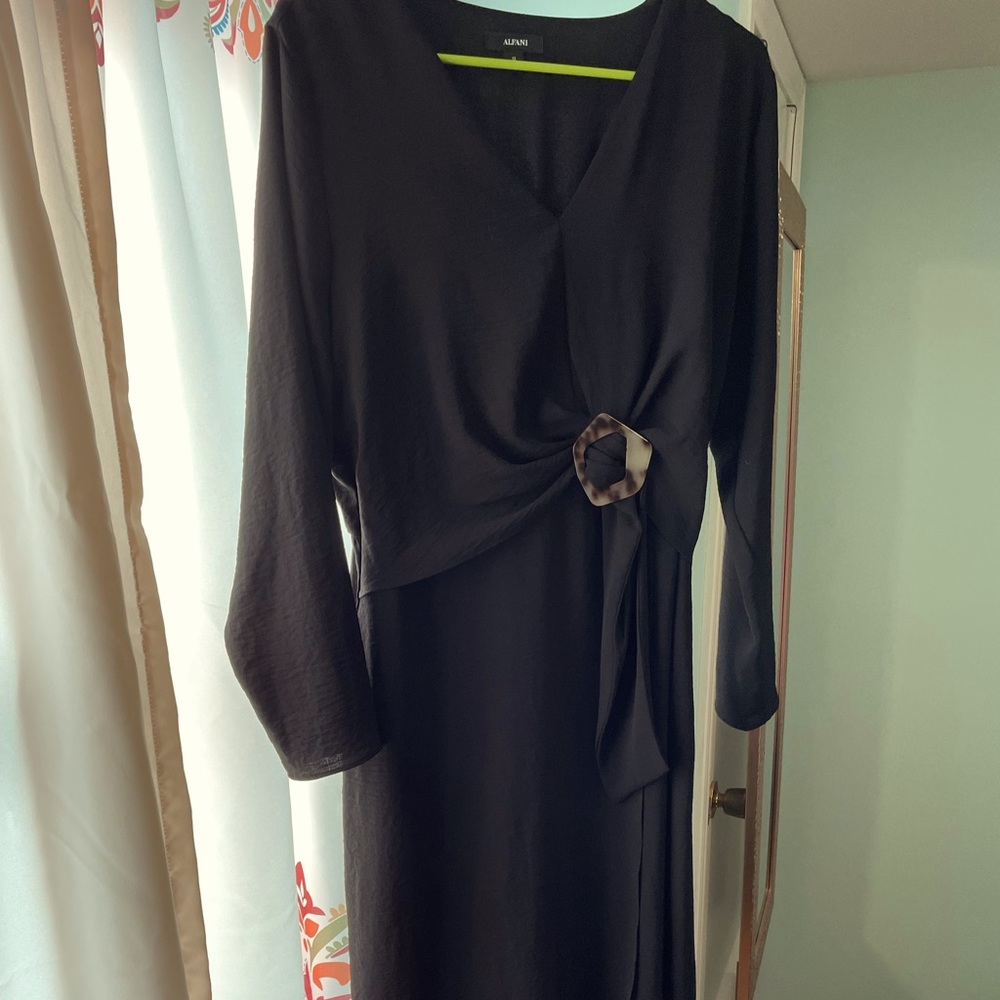 Alfani black dress size 12